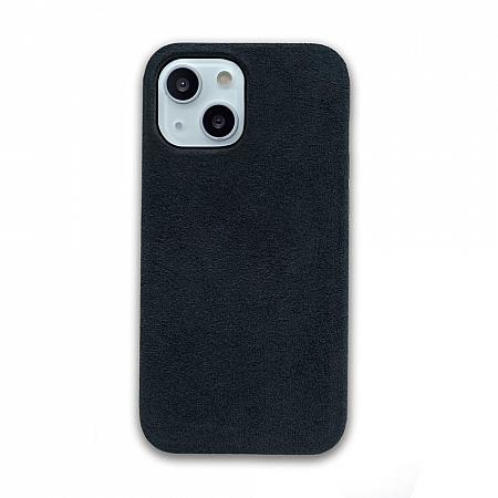 iPhone 13 Mini étui de protection alcantara de luxe royaume-uni couverture en daim silicone